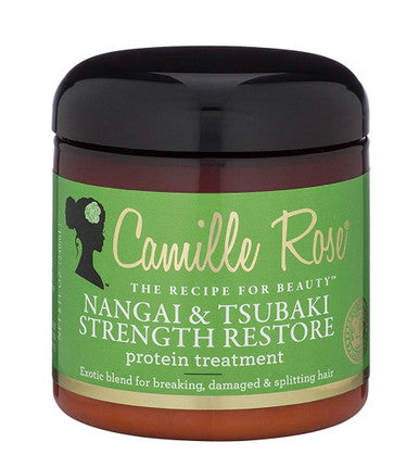 Camille Rose Nangai & Tsubaki Strength Restore Protein Hair Treatment