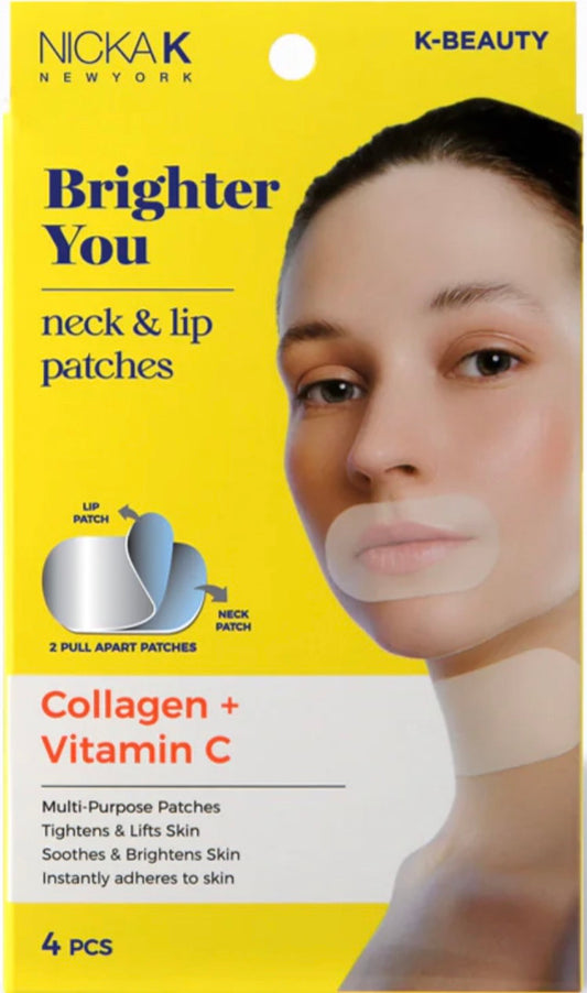 NICKA K Brighter You Neck & Lip Gel Patches 4pcs