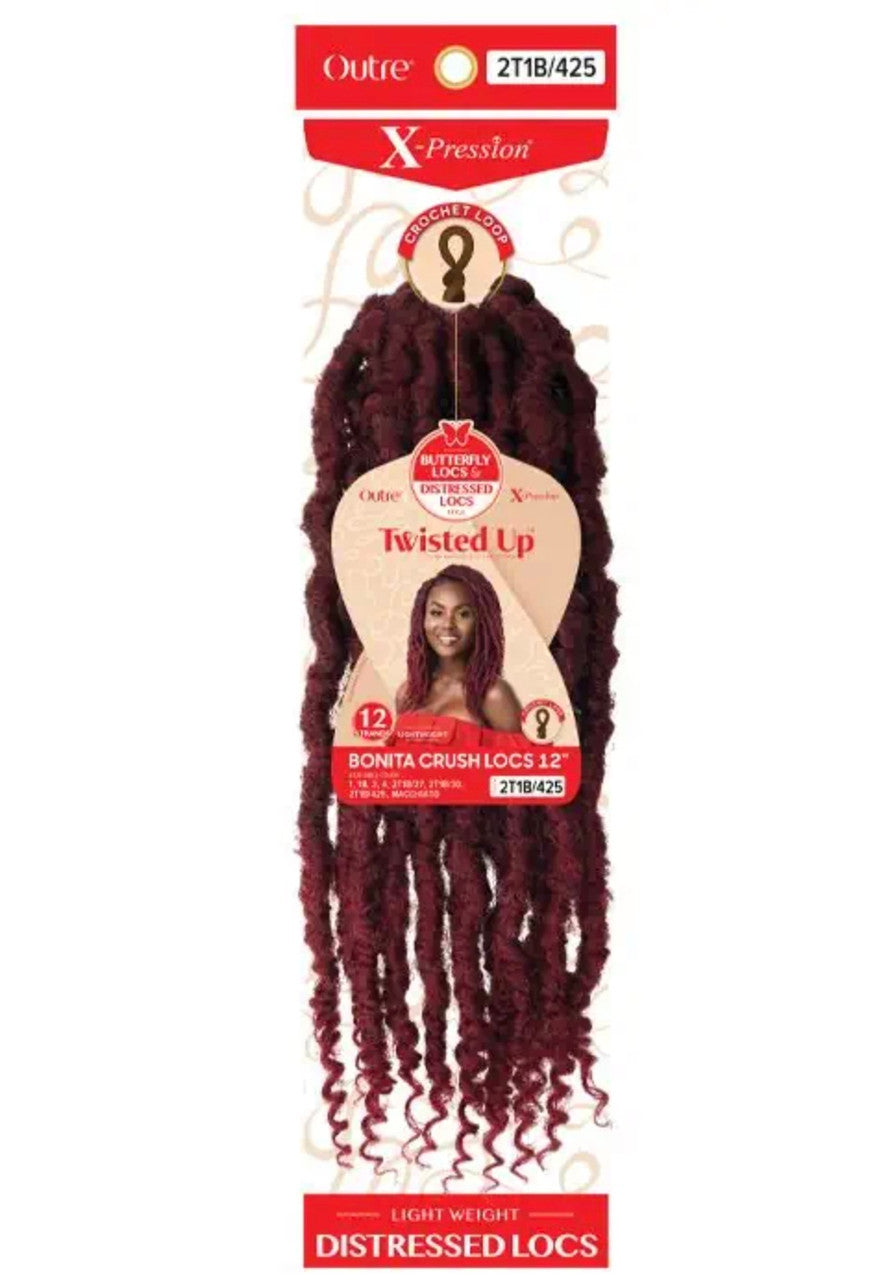 OUTRE Synthetic Braid X Pression Twisted Up - Bonita Crush Locs 12"