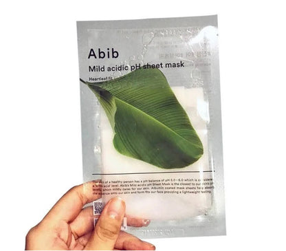 [Abib] Mild acidic pH sheet mask Heartleaf fit