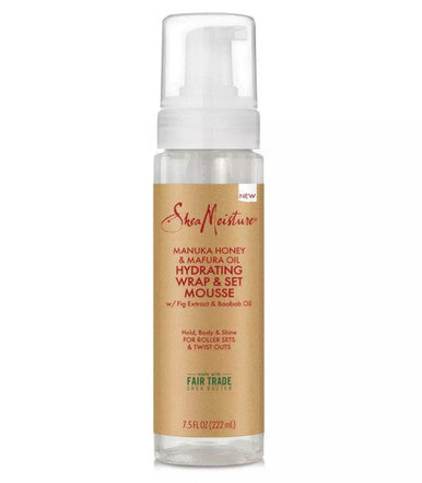 SheaMoisture Manuka Honey & Mafura Oil Hydrating Wrap & Set Hair Mousse
