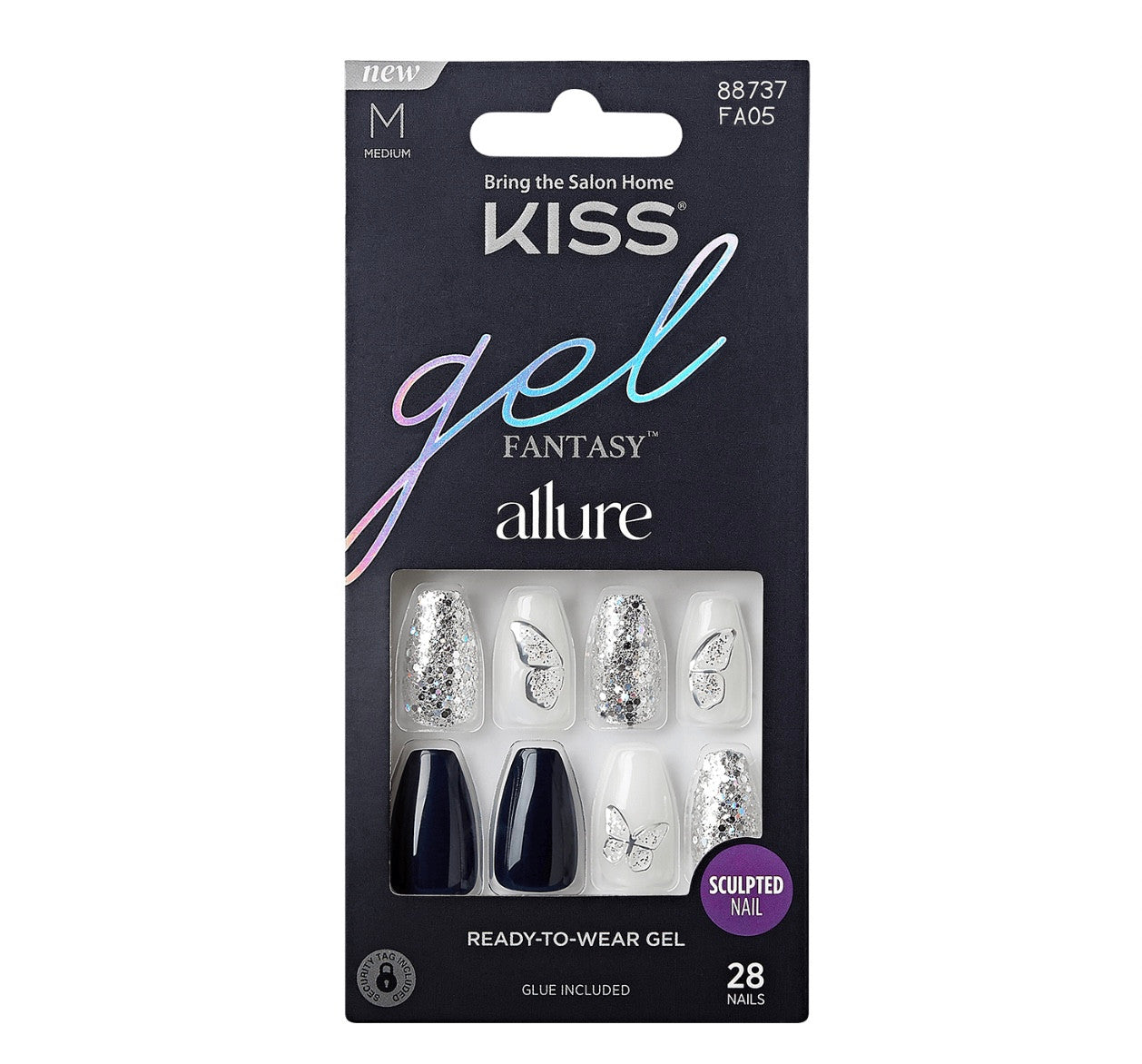 KISS Gel Fantasy Allure Nails - Stunned By You
