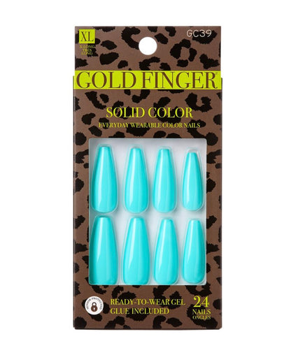 Kiss Gold Finger Solid Color - GUESSWORK
