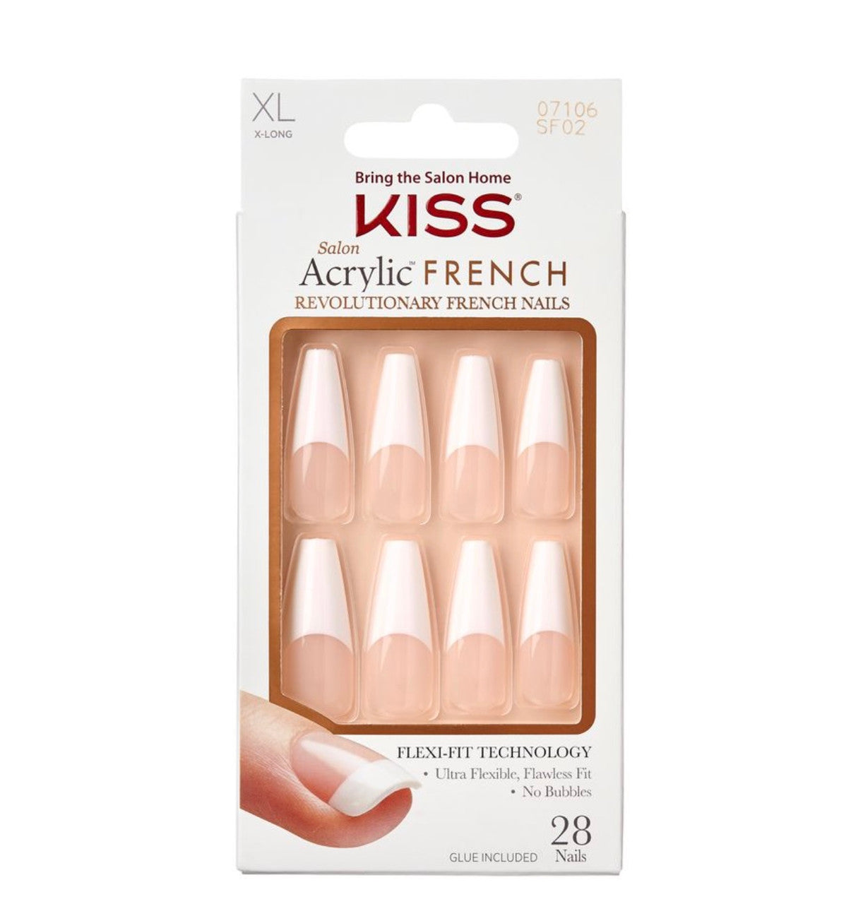 Kiss Salon Acrylic French - MALDIVES