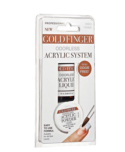 KISS Gold Finger Odorless Nail Acrylic System