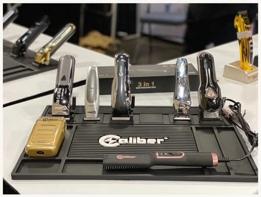Caliber 6 Magnetic Slot Barber Station Mat