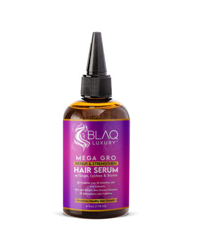 BLAQ Sage & Lychee Mega Gro Repair and Strengthen Hair Serum