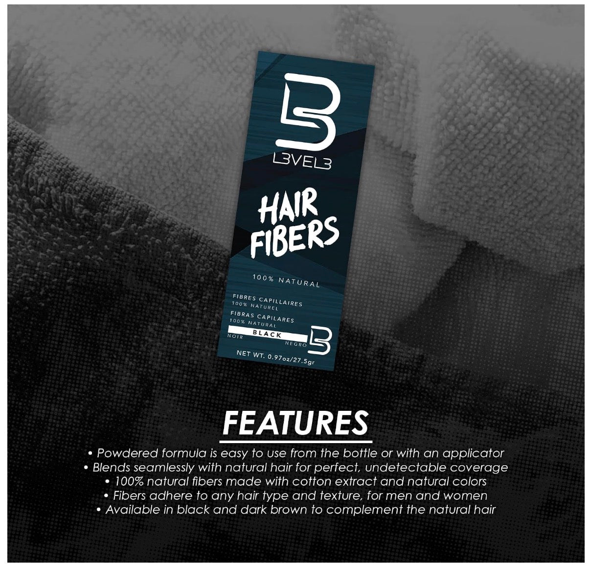 L3VEL3 Hair Fibers