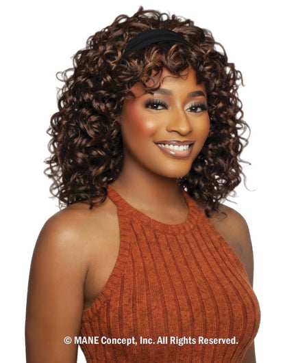 MANE CONCEPT Brown Sugar Headband Wig Detachable Bang - SWITCH UP 07 (BSSU107)