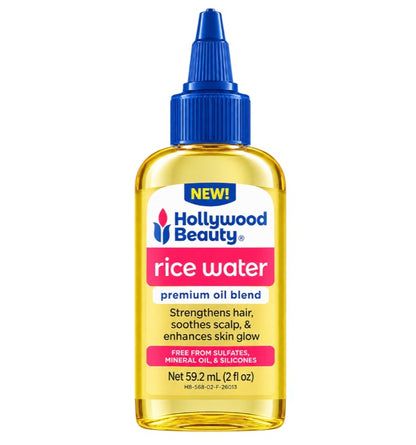 Hollywood Beauty Rice Water Natural Hair Oil (2oz)