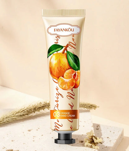 FAYANKOU Hand Care Brighten Hand Skin Moisturize Smooth Flower Hand Cream
