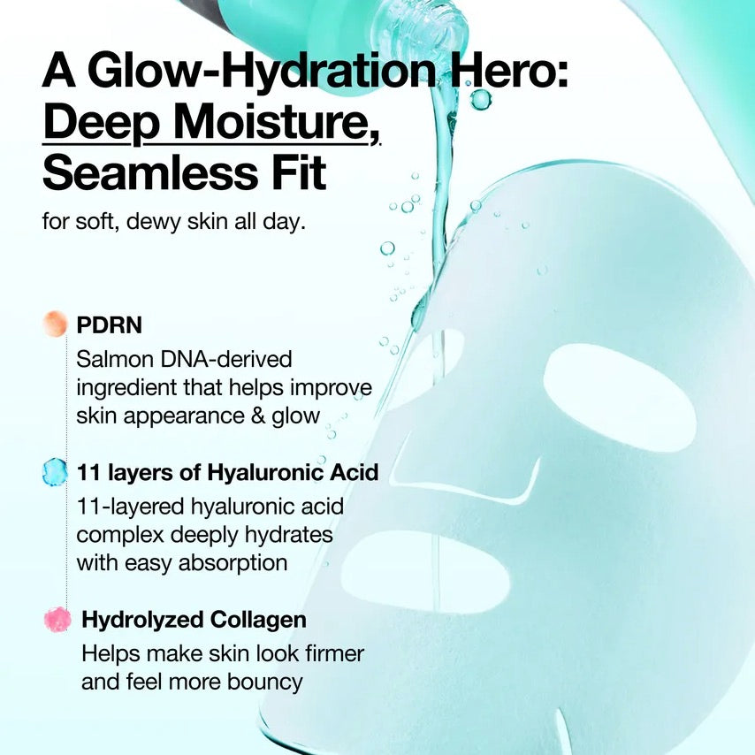 Anua PDRN Hyaluronic Acid Capsule 100 Serum Mask (1Sheet)