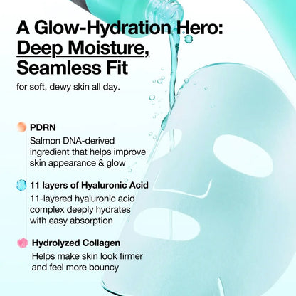Anua PDRN Hyaluronic Acid Capsule 100 Serum Mask (1Sheet)