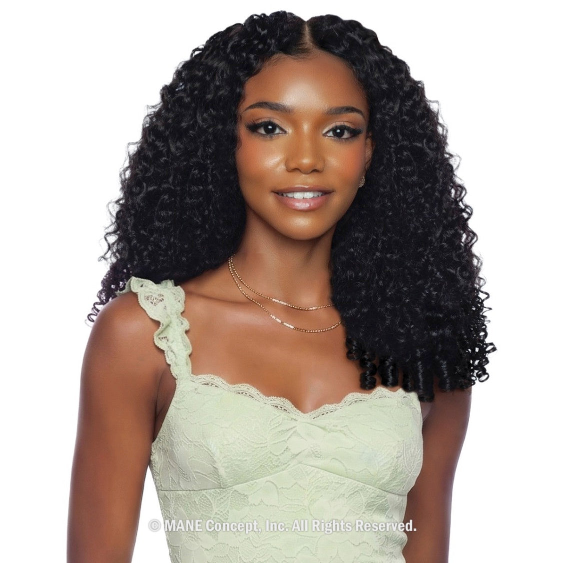 MANE CONCEPT Pristine 13A Green Diamond 100% Unprocessed Hair Multi Pack - PGD306 Burmese Curl