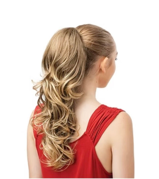 A PLUS Designer Hair Clip In Drawstring Ponytail - Only Me