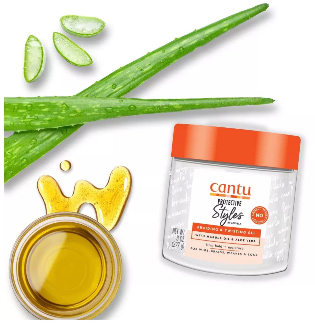 Cantu Protective Styles Braiding & Twisting Hair Gel