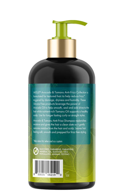 Mielle Avocado & Tamanu Anti-Frizz Shampoo