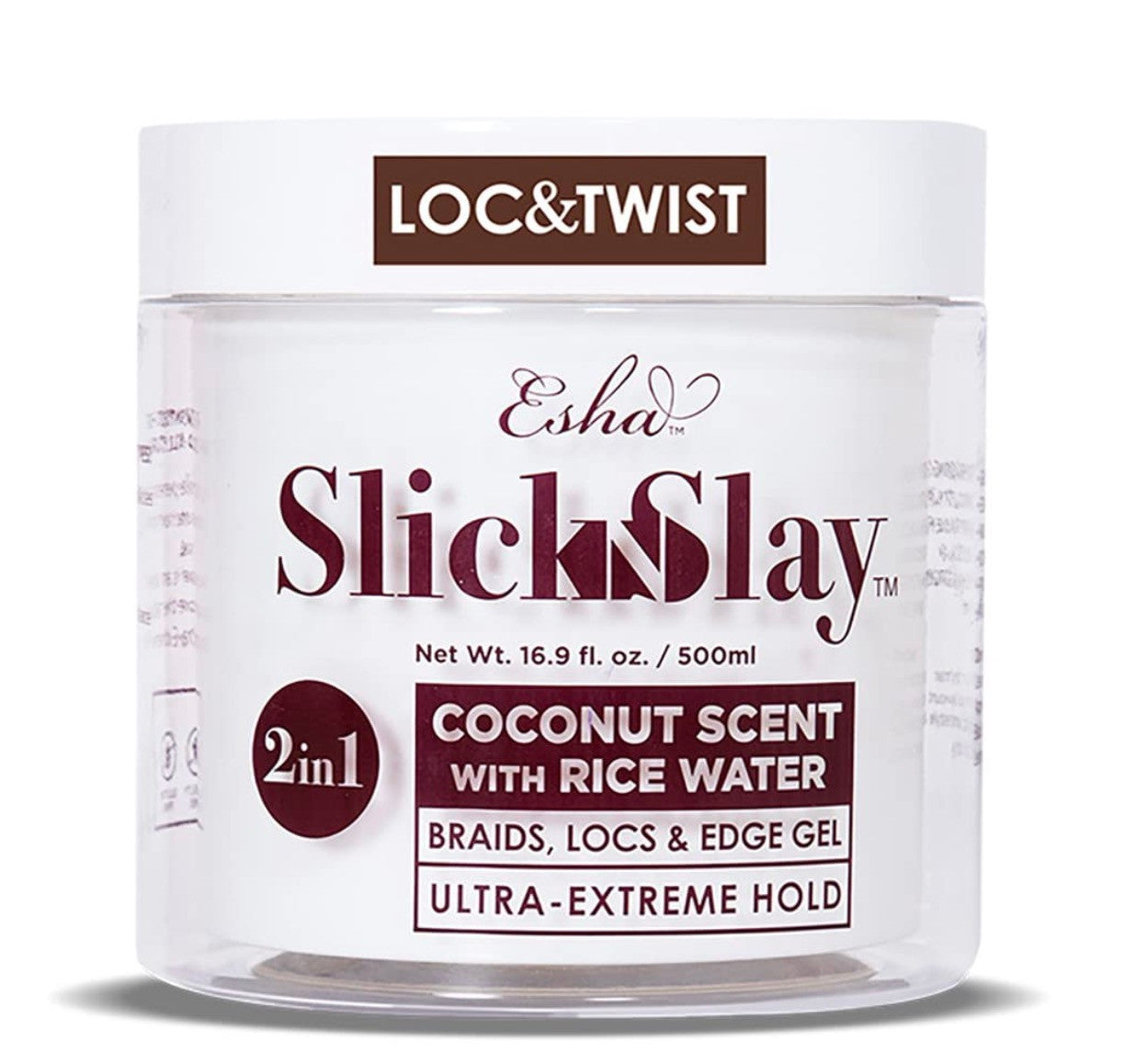 ESHA SlickSlay 2 in 1 Loc & Twist + Edge Gel