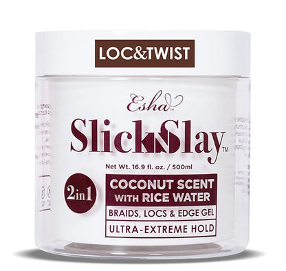 ESHA SlickSlay 2 in 1 Loc & Twist + Edge Gel