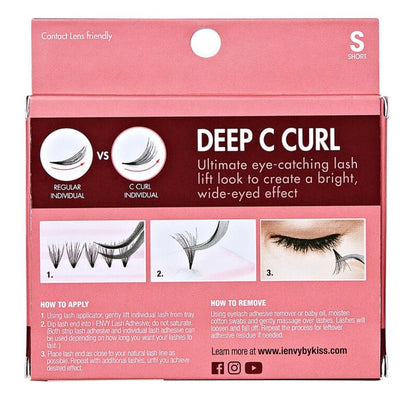 KISS i Envy Deep C Curl Individual Lash