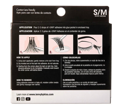 KISS i Envy 3x Volume Triple Black Knotted Individual Lash