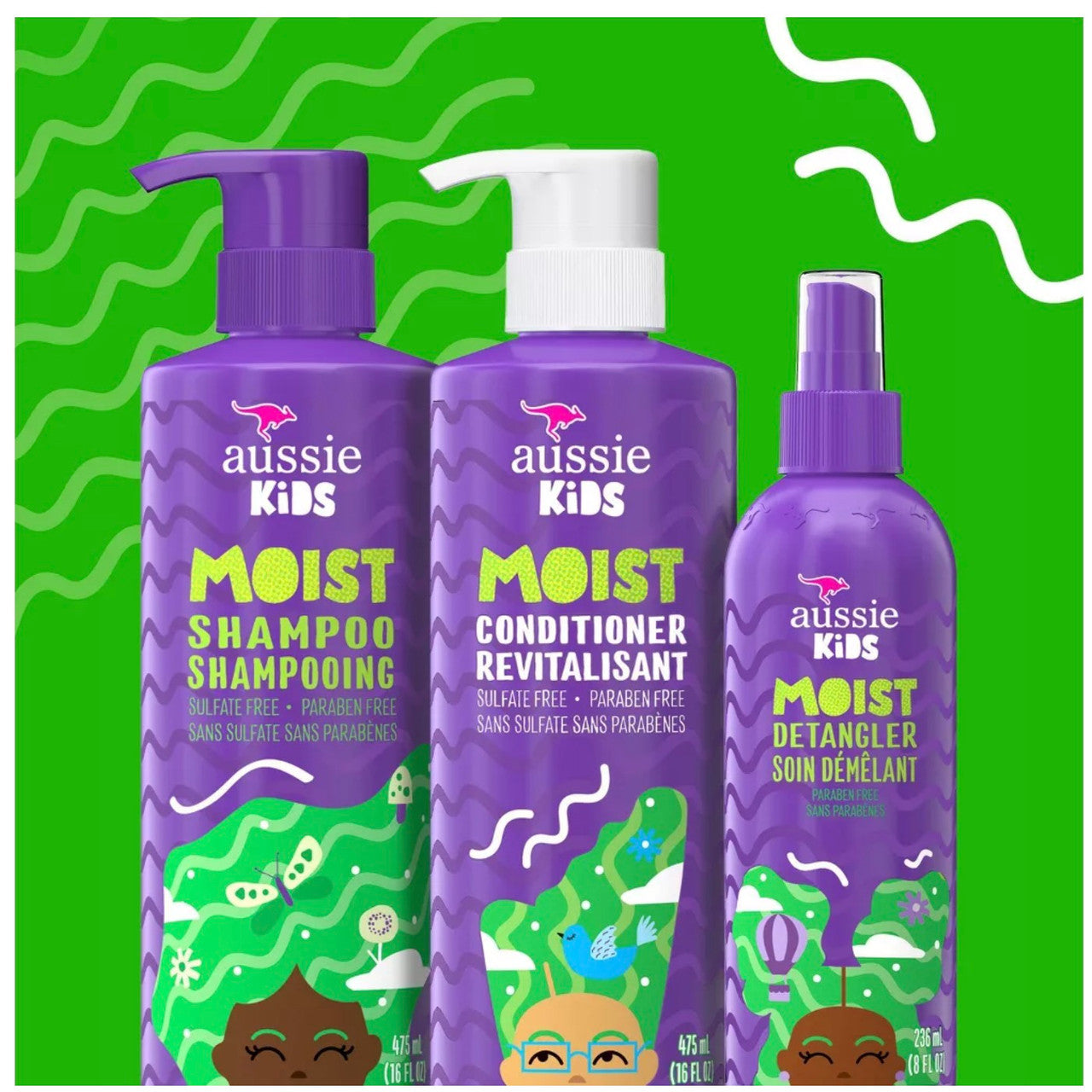 Aussie Kids' Moist Detangling Spray