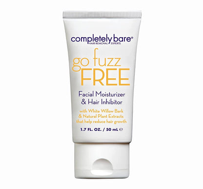 Completely Bare Go Fuzz FREE Facial Moisturizer & Hair Inhibitor