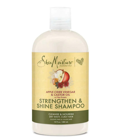 Shea Moisture Apple Cider & Castor Oil Strengthen & Shine Shampoo