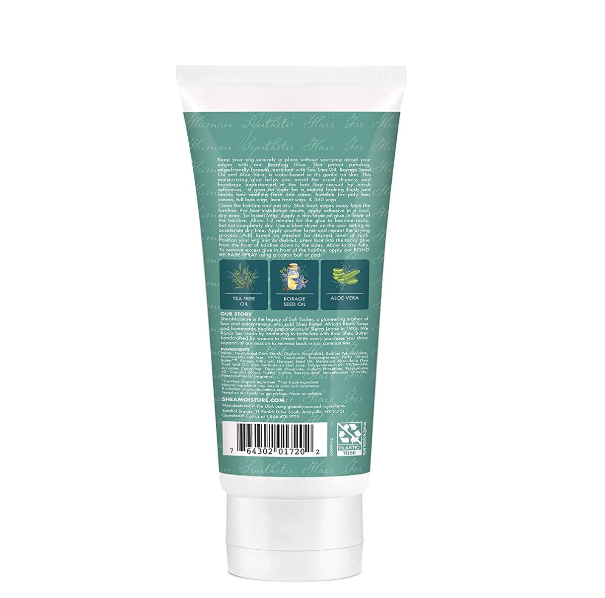 Shea Moisture Wig & Weave Tea Tree & Borage Seed Oil Bonding Glue