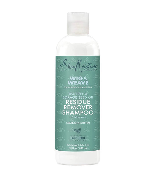 Shea Moisture Wig & Weave Tea Tree & Borage Seed Oil Residue Remover Shampoo
