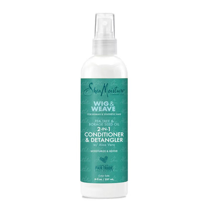 Shea Moisture Wig & Weave Tea Tree & Borage Seed Oil 2-in-1 Conditioner and Detangler