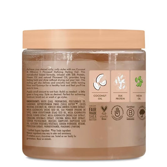 Shea Moisture Coconut & Hibiscus Flaxseed Defining Styling Gel