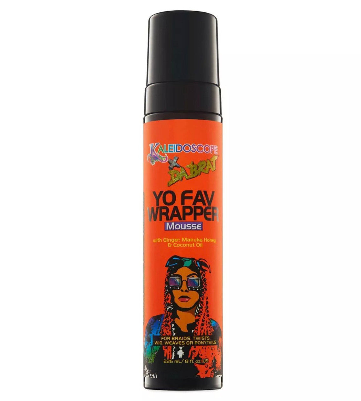 Kaleidoscope Da Brat Yo Fav Wrapper Foam Hair Mousse