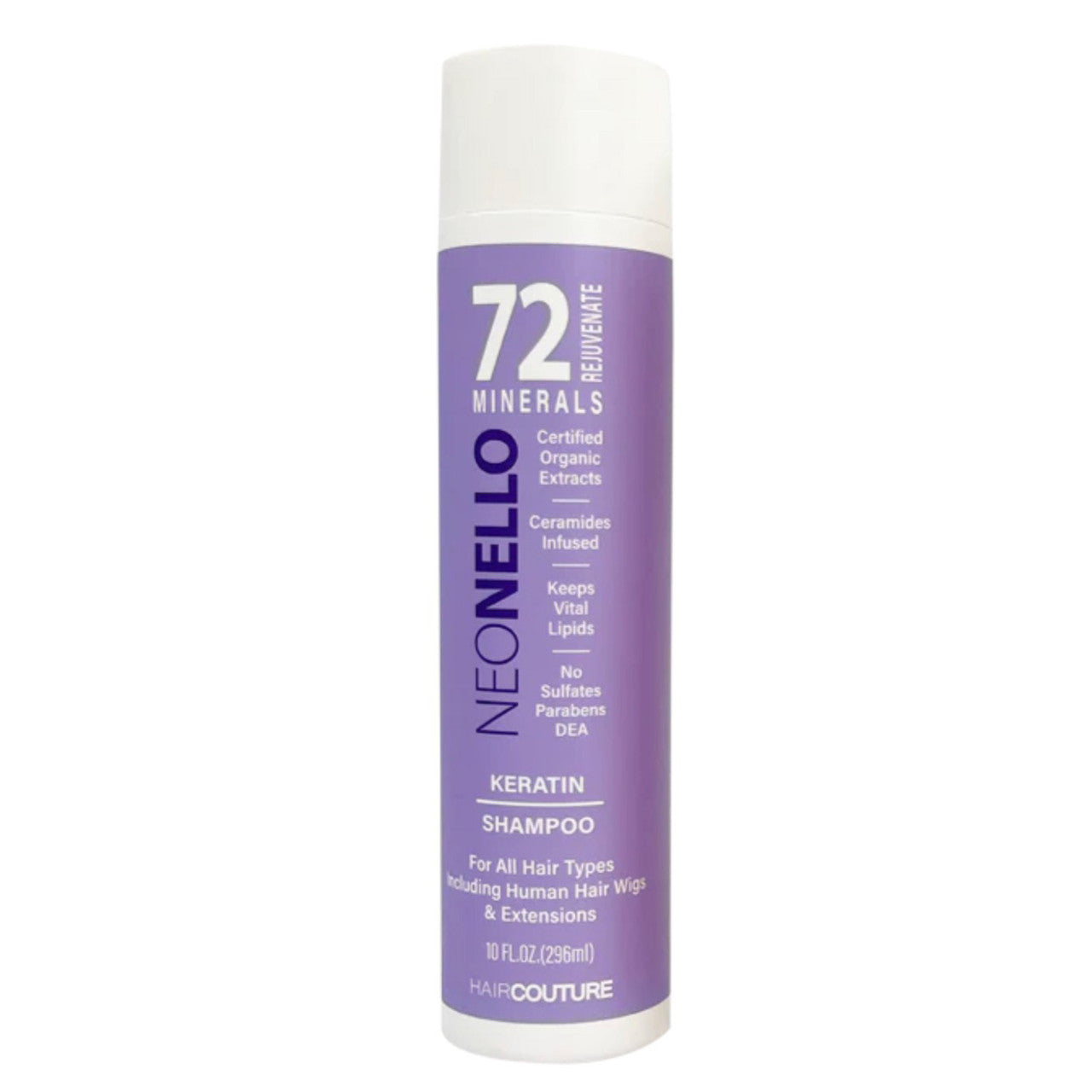 Hair Couture Professional NEONELLO Keratin 72 Minerals Shampoo