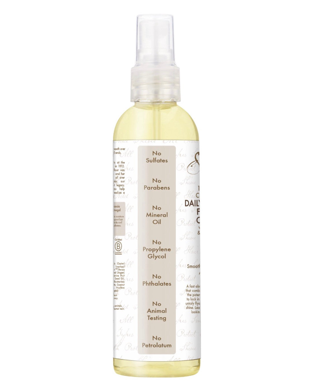 SheaMoisture 100% Extra Virgin Coconut Oil Daily Hydration Finishing Oil Serum (4oz)