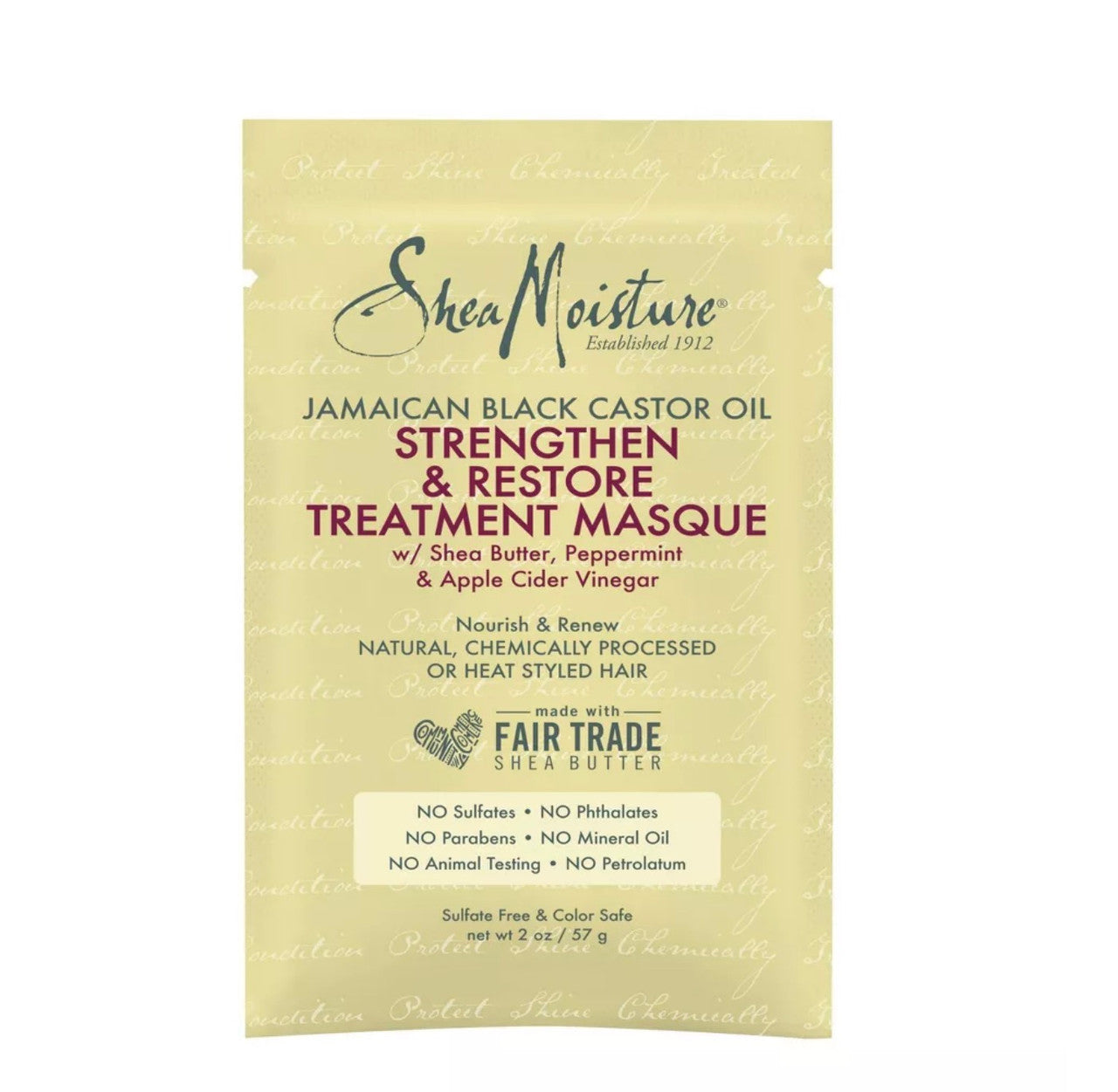 SheaMoisture Jamaican Black Castor Oil Strengthen & Restore Treatment Masque (2 oz)
