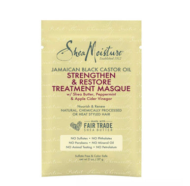 SheaMoisture Jamaican Black Castor Oil Strengthen & Restore Treatment Masque (2 oz)