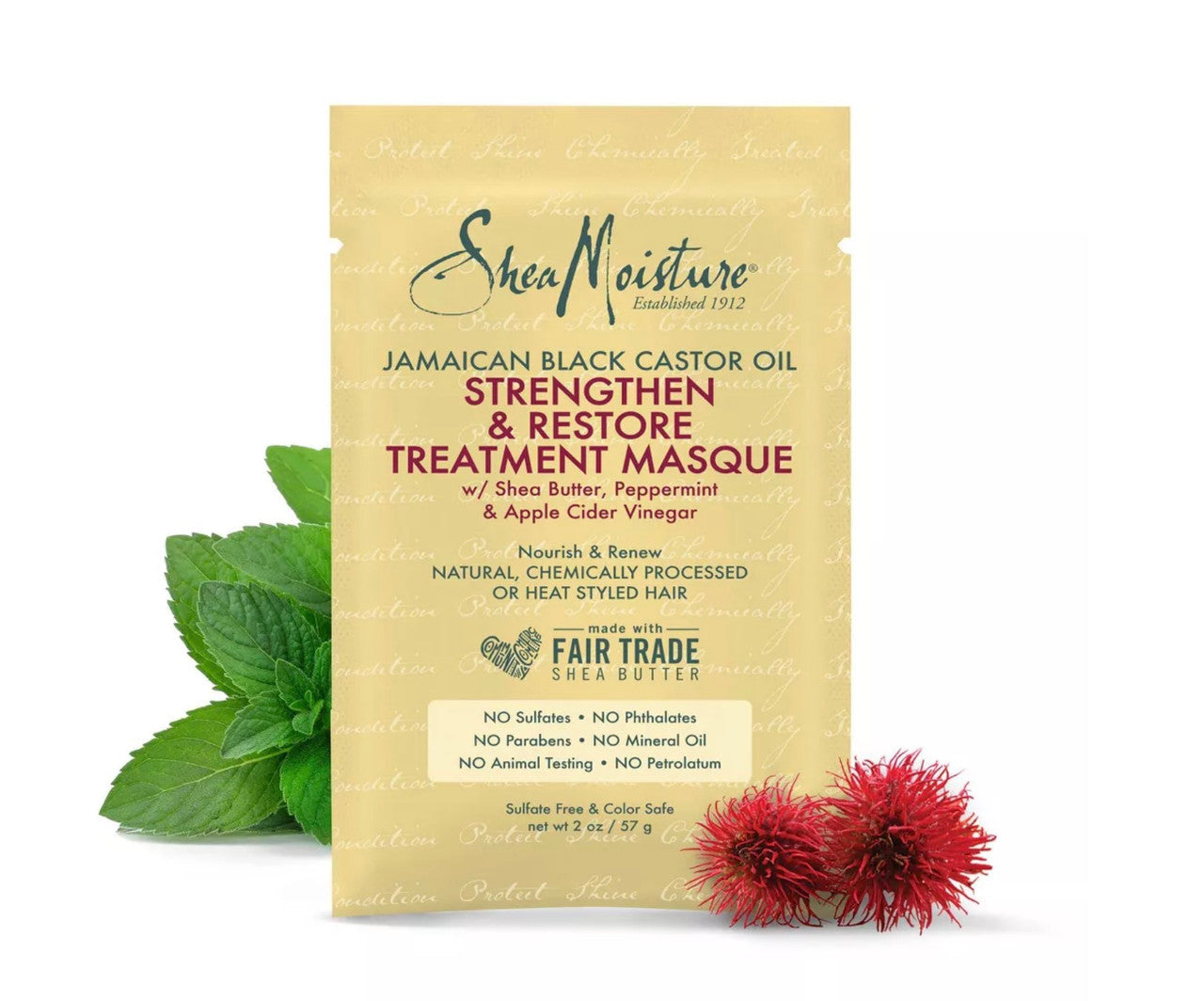 SheaMoisture Jamaican Black Castor Oil Strengthen & Restore Treatment Masque (2 oz)