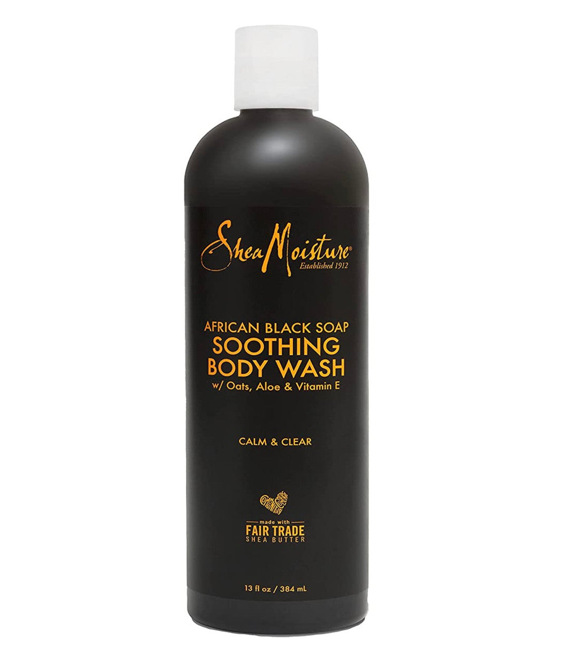 SheaMoisture African Black Soap Soothing Body Wash (13 oz)