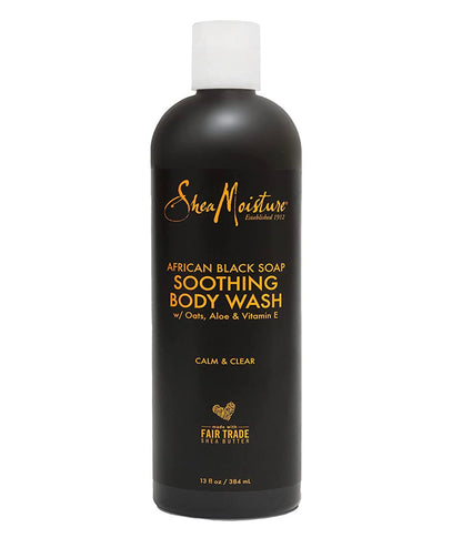 SheaMoisture African Black Soap Soothing Body Wash (13 oz)