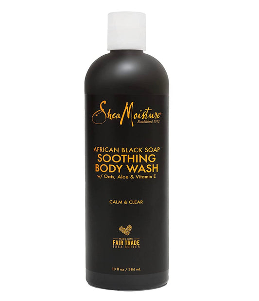 SheaMoisture African Black Soap Soothing Body Wash (13 oz)