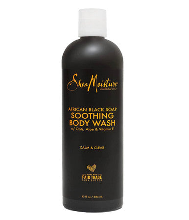 SheaMoisture African Black Soap Soothing Body Wash (13 oz)