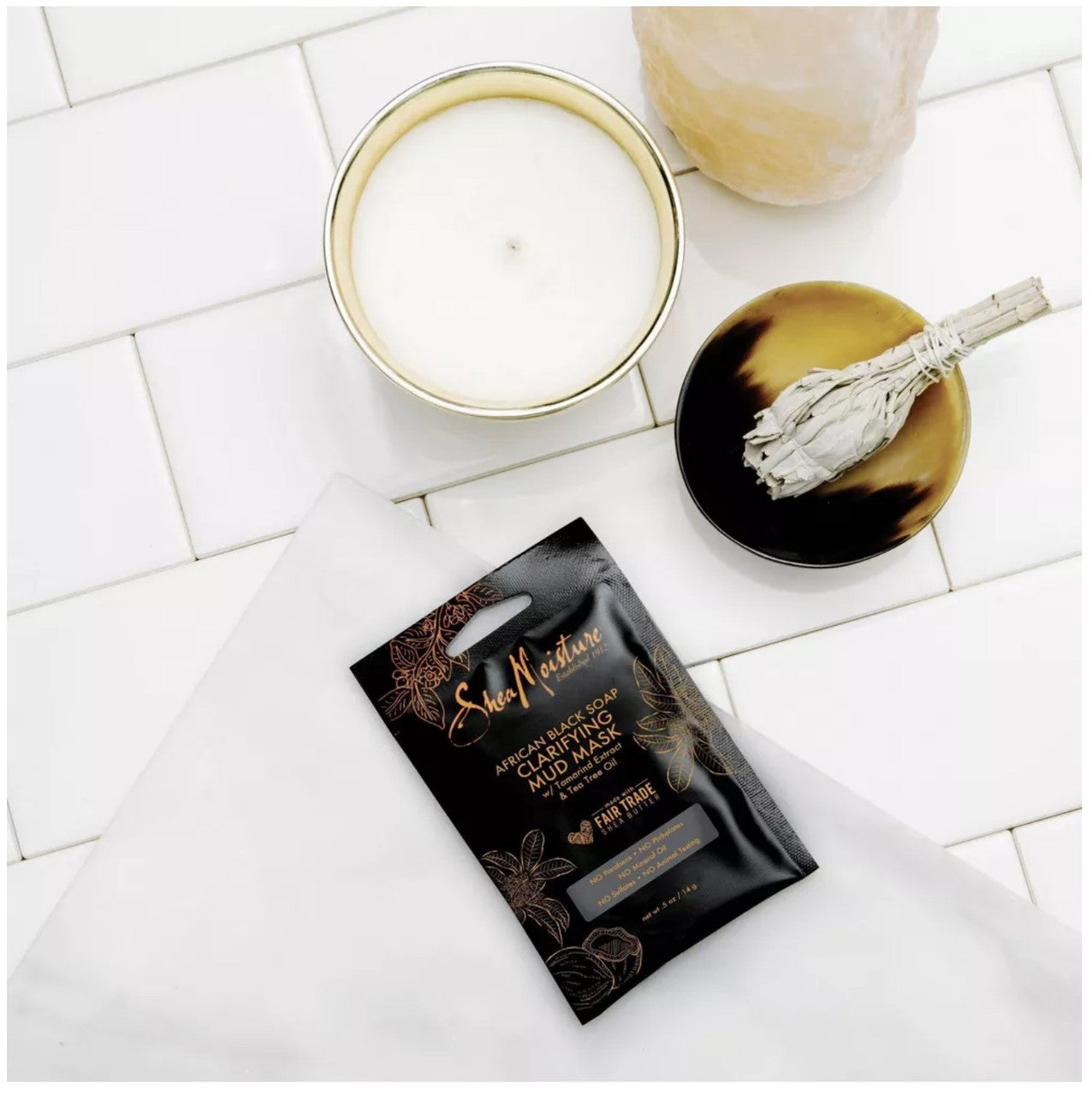 SheaMoisture African Black Soap Clarifying Mud Mask (.5 oz)