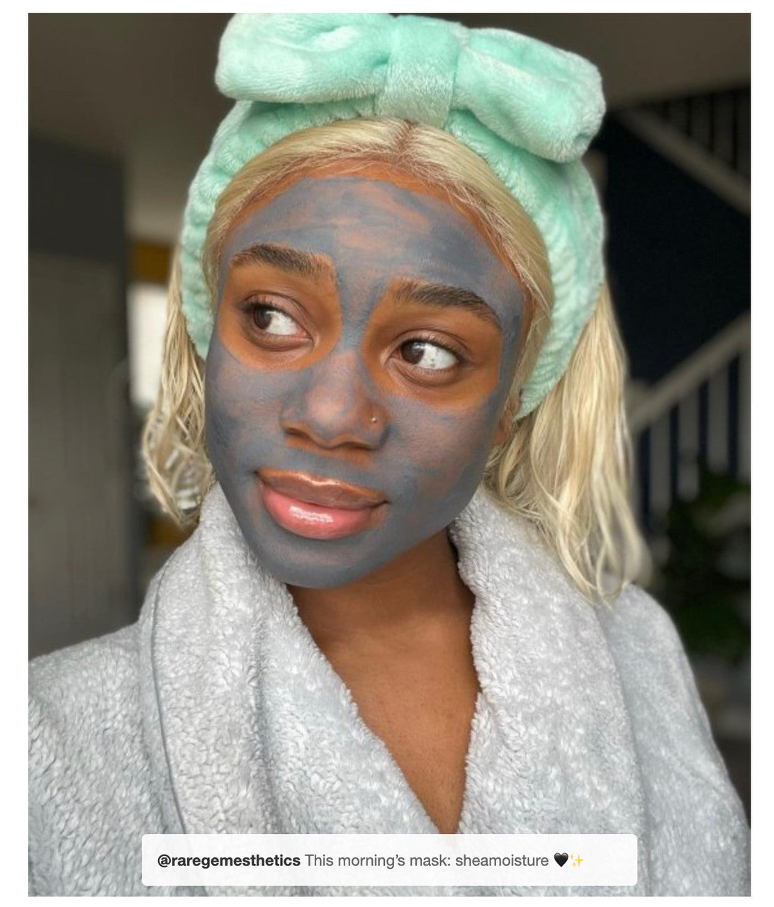 SheaMoisture African Black Soap Clarifying Mud Mask (.5 oz)