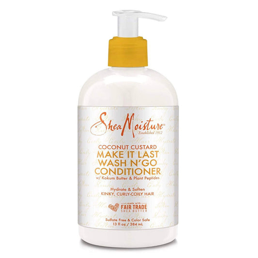 SheaMoisture Coconut Custard Make It Last Wash N' Go Conditioner (13 oz)