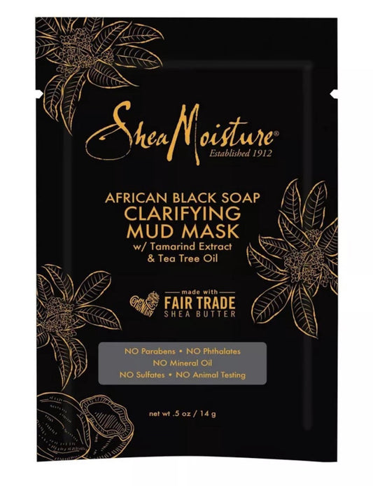 SheaMoisture African Black Soap Clarifying Mud Mask (.5 oz)