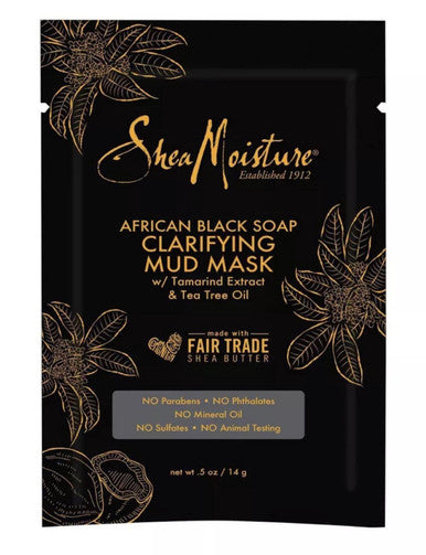 SheaMoisture African Black Soap Clarifying Mud Mask (.5 oz)