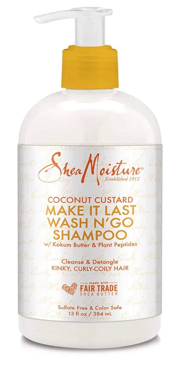 SheaMoisture Coconut Custard Make It Last Wash N' Go Shampoo (13 oz)