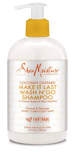 SheaMoisture Coconut Custard Make It Last Wash N' Go Shampoo (13 oz)