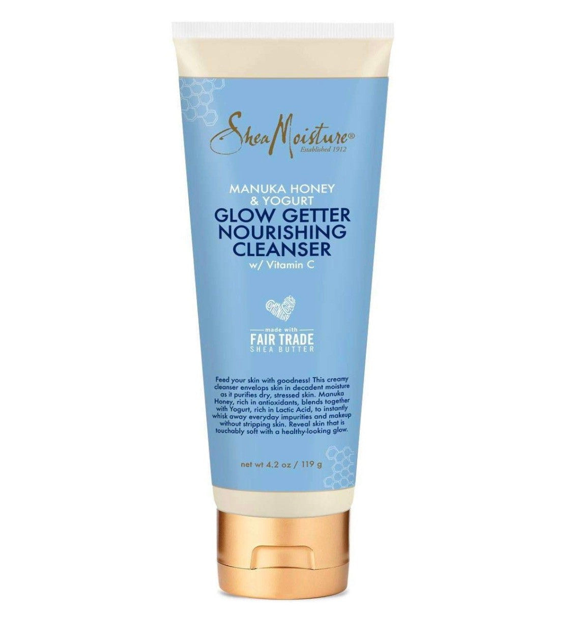 SheaMoisture Manuka Honey & Yogurt Glow Getter Nourishing Cleanser (8oz)